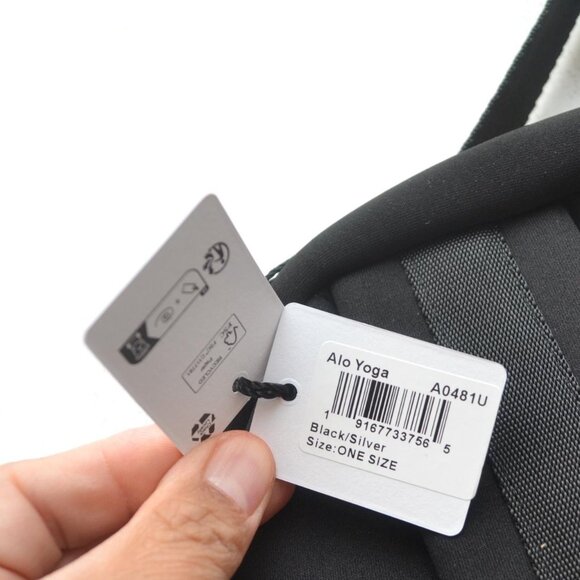 Alo Yoga Neoprene Backpack with Pouch Black BNWT - Picture 5 of 9